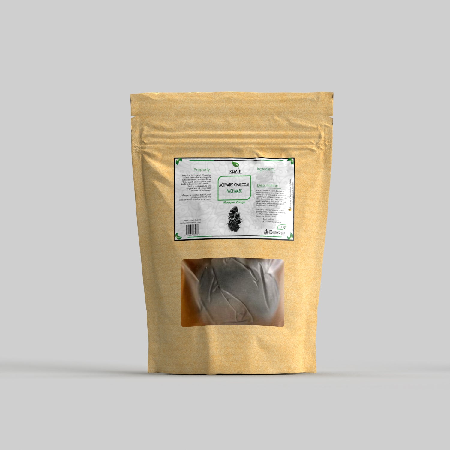 CHARCOAL MASK- SKIN DETOX MASK