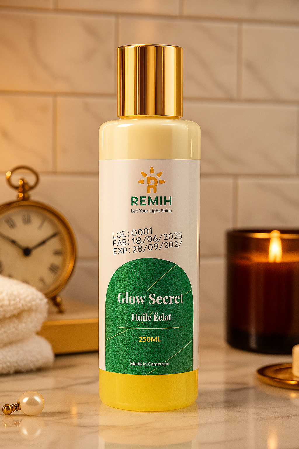 Glow Secret Body Oil | Remih Skincare Product