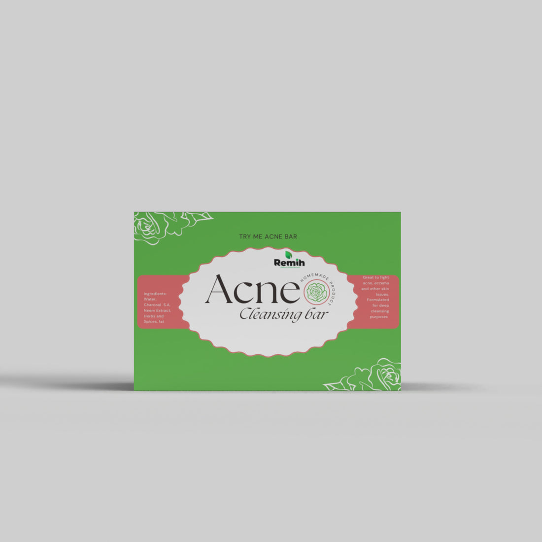 ACNE BAR- A CLEANSING BAR FOR OILY SKIN TYPE