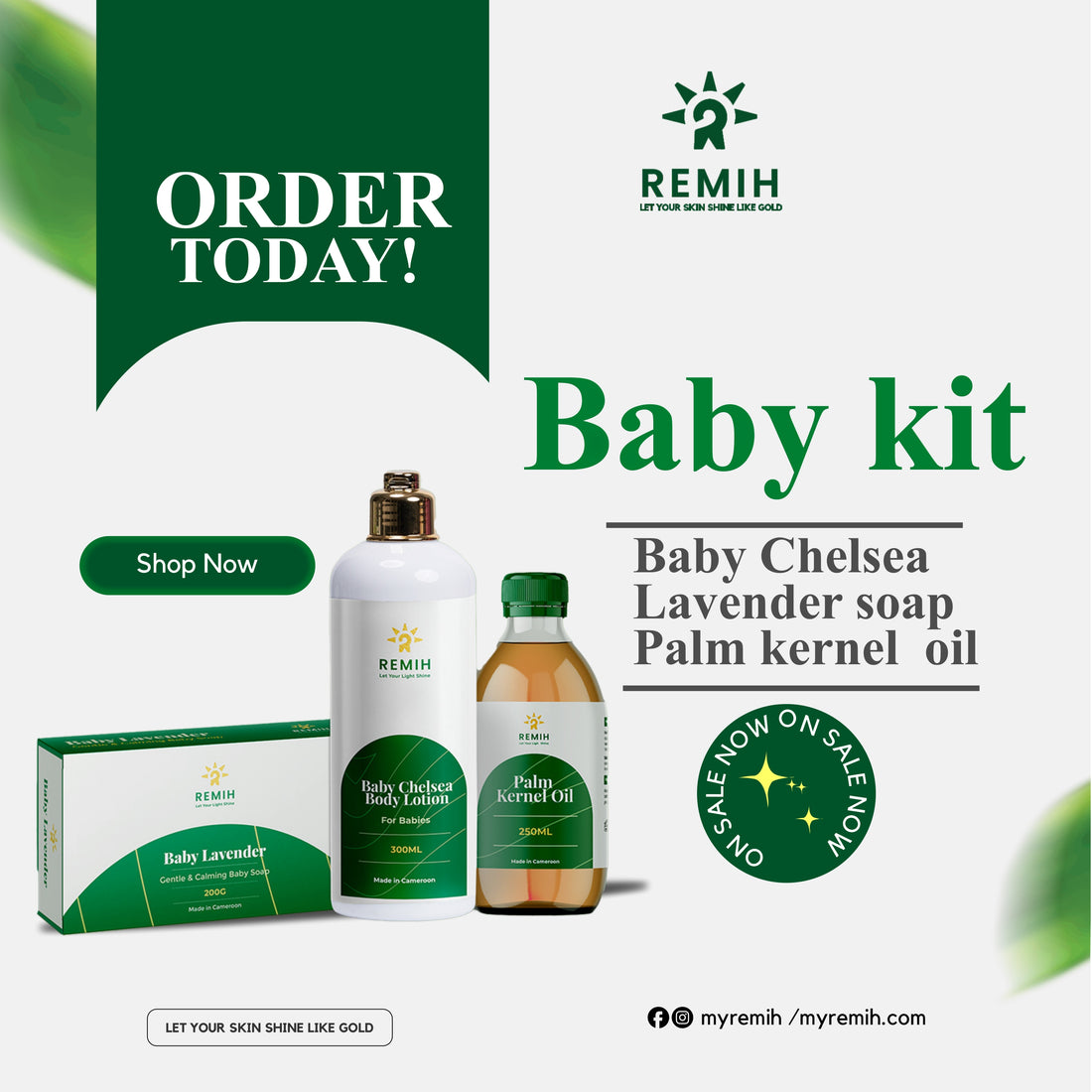 Baby Kit | Baby Glow Products From Remih