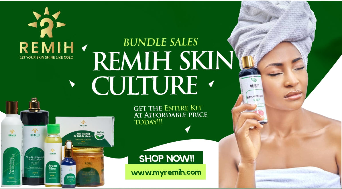 Banner image for remih skincare skin culture that promotes entire skincare kit at affordable price